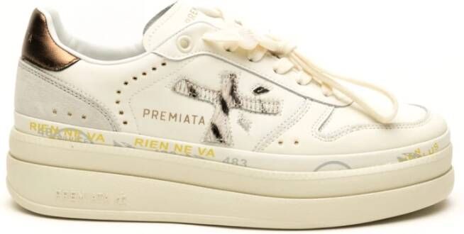 Premiata Witte Sneakers Micol White Dames