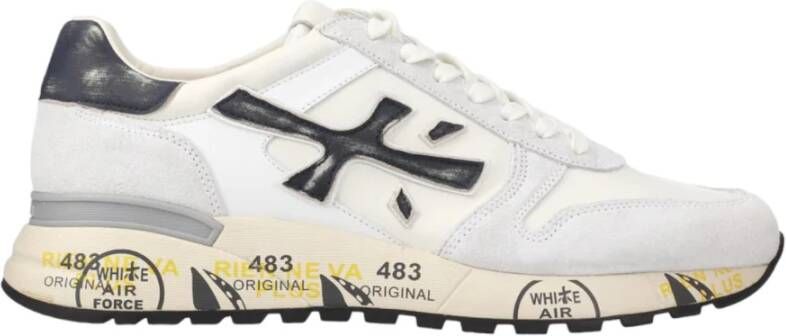 Premiata Witte Sneakers Stijlvol Model White Heren