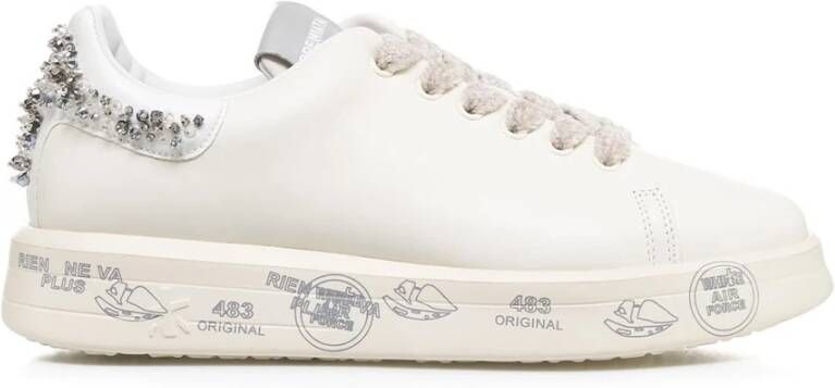 Premiata Witte Sneakers voor Vrouwen Aw24 White Dames