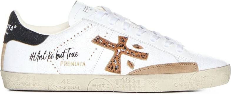 Premiata Witte Sneakers White Dames