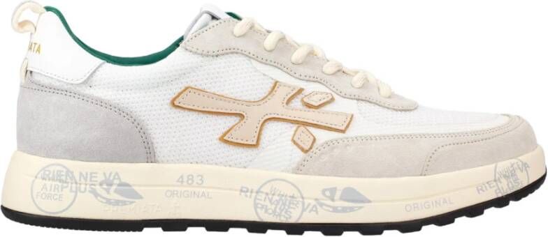 Premiata Witte Sneakers White Heren