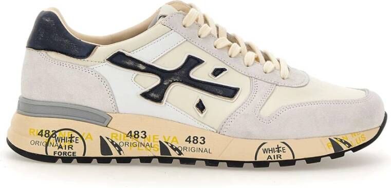 Premiata Witte Sneakers White Heren