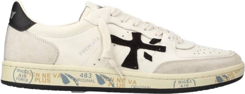 Premiata Witte Sneakers White Heren