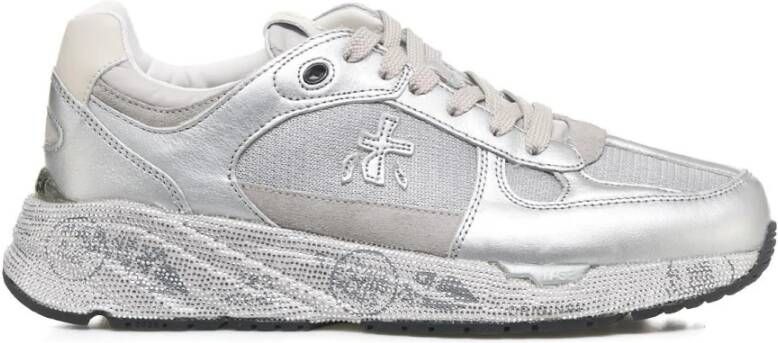 Premiata Zilveren Sneakers Aw24 Damesschoenen Gray Dames