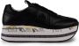 Premiata Zwarte Leren Dames Sneakers Black Dames - Thumbnail 1