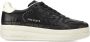 Premiata Zwarte leren sneakers hoge zool Black Dames - Thumbnail 1