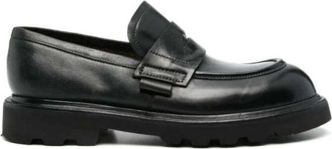 Premiata Zwarte Messing Loafer Schoen Black Heren