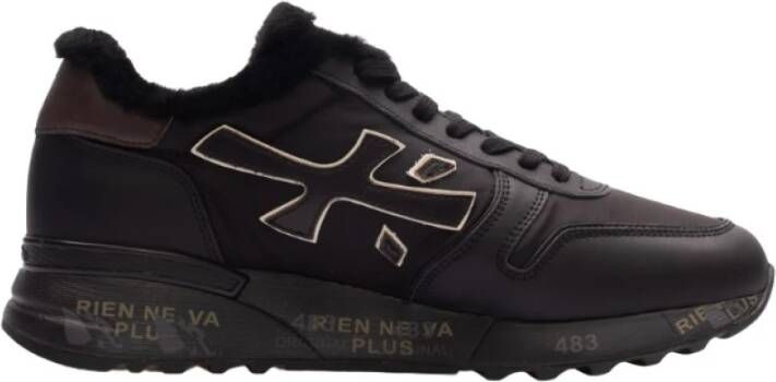 Premiata Zwarte Mick Sneakers Black Heren