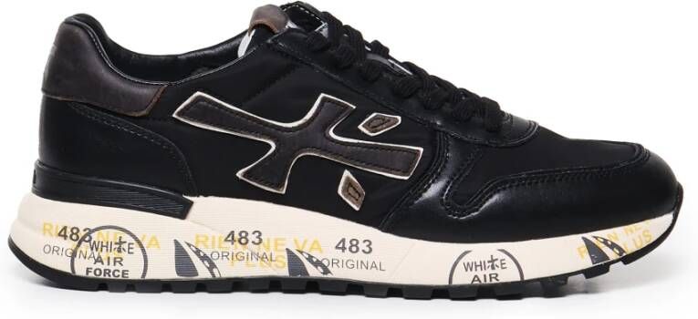 Premiata Zwarte Mick Sneakers Black Heren