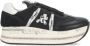 Premiata Zwarte Sneakers met Contrasterende Details Black Dames - Thumbnail 1