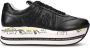 Premiata Zwarte Sneakers met Leren Details Black Dames - Thumbnail 1