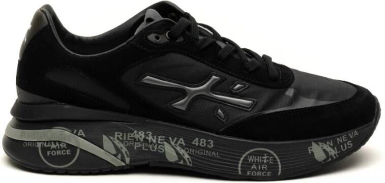 Premiata Zwarte Sneakers Moerun Black Heren