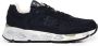 Premiata Zwarte Sneakers Ronde Neus Vetersluiting Black Heren - Thumbnail 1