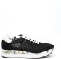 Premiata Zwarte Stof Conny Sneakers Black Dames - Thumbnail 1