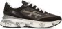 Premiata Zwarte Suède Leren Sneakers Chic Stijl Black Dames - Thumbnail 1