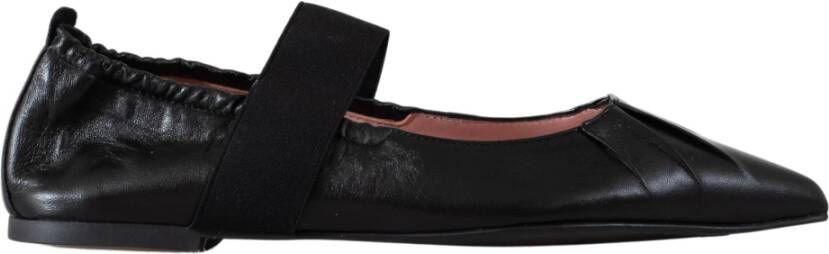 Pretty Ballerinas Elegante Veterschoenen Black Dames