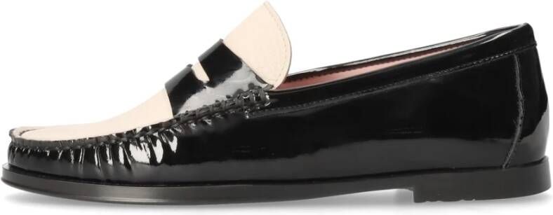 Pretty Ballerinas Elegante zwarte lakloafer Black Dames