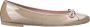 Pretty Ballerinas Glanzende Balletflats Beige Dames - Thumbnail 1