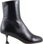 Proenza Schouler Lamsleren Enkellaarzen Black Dames - Thumbnail 1