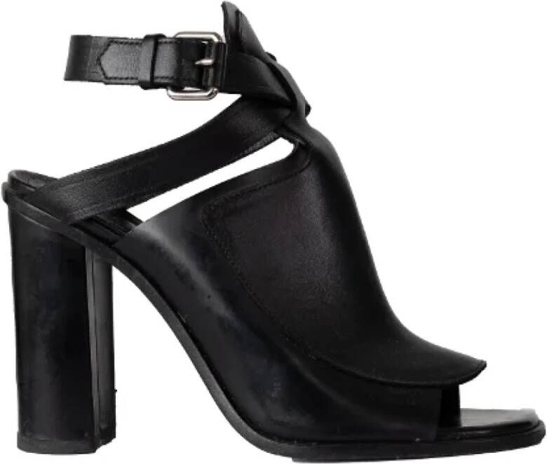 Proenza Schouler Pre-owned Leather sandals Black Dames