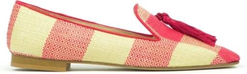 Prosperine Geruite Loafer met Kwastjes Multicolor Dames