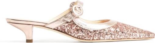 Prosperine Glitter Sabot met 35mm Hak Pink Dames