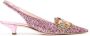 Prosperine Glitter Slingback met elastische band Pink Dames - Thumbnail 1