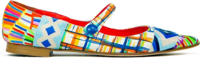 Prosperine Multicolor Stoffen Mary Jane Ballerina Schoenen Multicolor Dames