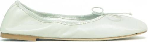 Prosperine Nappa Leren Ballerina Schoenen White Dames