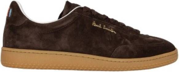 PS By Paul Smith Bruin Suède Modieuze Sneakers Brown Heren