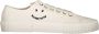 PS By Paul Smith Canvas lage sneakers met leren inzetstuk White Heren - Thumbnail 1