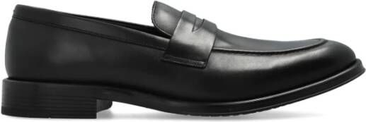 PS By Paul Smith Leren schoenen type loafers Black Heren