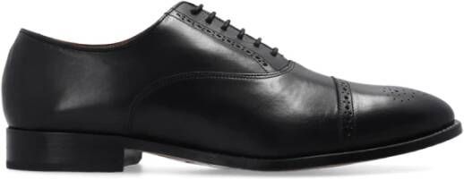 PS By Paul Smith Luxe Leren Oxford Schoenen Black Heren