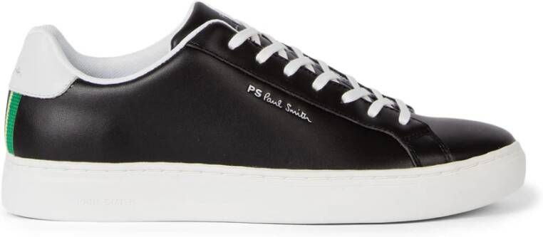 PS By Paul Smith Rex Zwarte Tape Herenschoen Black Heren