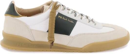 Paul Smith Witte Sneakers met Multikleurige Panelen White Heren