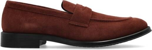 PS By Paul Smith Suède schoenen type loafers Brown Heren