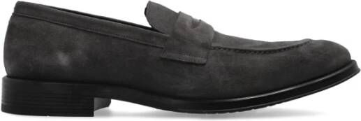 PS By Paul Smith Suède schoenen type loafers Gray Heren