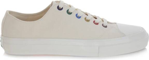 PS By Paul Smith Witte Canvas Sneakers Kinsey Stijl White Heren