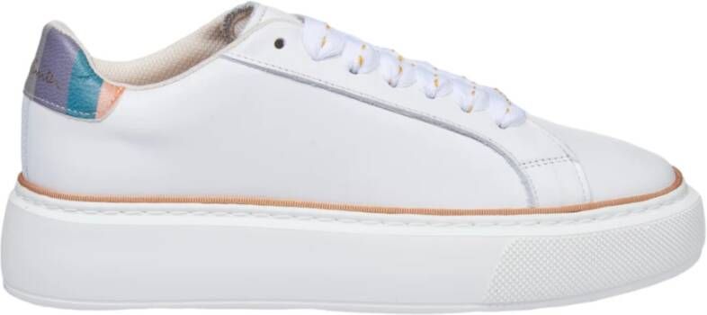 PS By Paul Smith Witte Guppy Sneaker Rubberen Zool White Dames