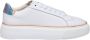 PS By Paul Smith Witte Guppy Sneaker Rubberen Zool White Dames - Thumbnail 1