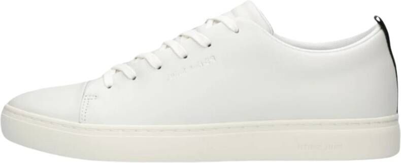 PS By Paul Smith Witte Leren Lage Sneakers White Heren