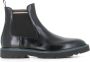 PS By Paul Smith Zwarte Chelsea Platte Schoenen Black Heren - Thumbnail 1