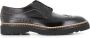 PS By Paul Smith Zwarte Leren Schoenen Zwaluwstaart Black Heren - Thumbnail 1