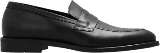 PS By Paul Smith Zwarte Leren Uitgesneden Schoenen Black Heren