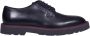 PS By Paul Smith Zwarte Leren Veterschoenen Black Heren - Thumbnail 1