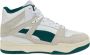 Puma Slipstream Hi Heritage White-Nimbus Cloud-Varsity Green - Thumbnail 1