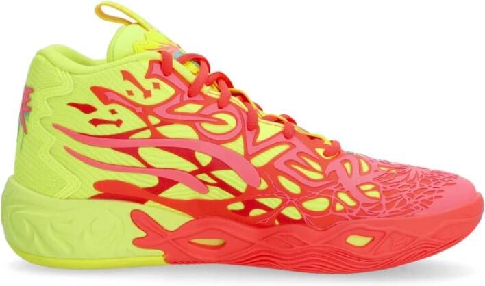 Puma Alien Tentakels Basketbalschoen Roze Geel Multicolor Heren