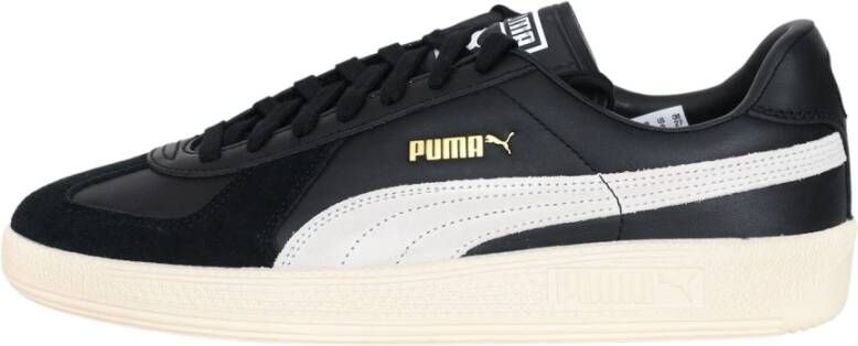 Puma Army Trainer Sneakers Zwart Laag Profiel Black Heren