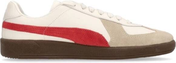 Puma Army Trainer Warm White Granola Astro Red White Heren