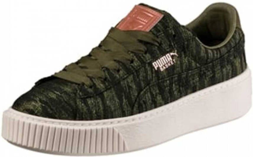 Puma Basketbalplatform VR Sneakers Groen Dames